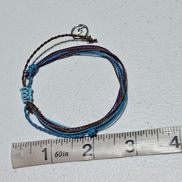 Handmade String Bracelet Silver Charm Fashion Jewelry Friendship Gift Women - Picture 3 of 3